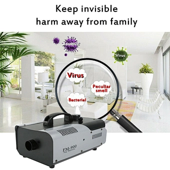 900w Remote Control Fog Machine Pump Smoke For Nano Fogger Mini Spray 110v-240v Sanitizer Liquid Car Disinfection Atomizer