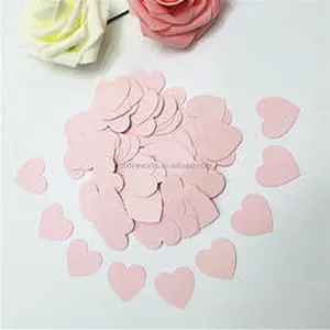 Confettis Glitter Rose Gold Paper table heart confetti for wedding decoration Birthday Party Baby Shower Decor Supplies