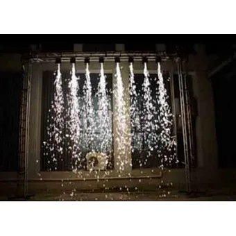 Most popular in 2020 Kesheng Celebration Reusable Remote and DMX control stage waterfall machine