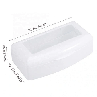 Disinfection Nail Art Pedicure Manicure Tool Metal Nipper Equipment Clean Storage Case Organizer Sterilizing Tray Box Cleaner