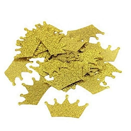 Rose Gold Crown Glitter Confetti for Birthday Bachelor Hen Party Wedding Table Scatter Decor DIY Supplies decoration throwing