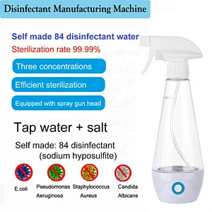 Chlorinated Water Sterilizer Equipment killing Virus and Bacteria machine Portable Disinfectant Maker