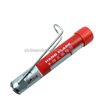 Hot football stadium sale emergency SOS red light flame pyrotechnic 60s torch color smoke fireworks marine red hand signal flare