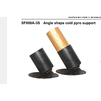 Angle shape cold pyro support
