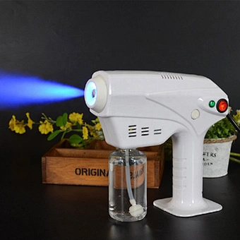 Anion Disinfection Spray Atomization Sterilizer Smoke Fog Machine Atomizer Liquid Aerosol Sprayer Atomiser Disinfectant Gun