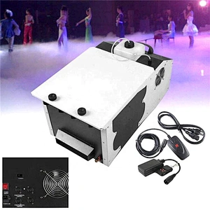 Dry Ice Effect Low Ground Disinfectent Dmx Lying Smoke Fog Machine For Stage Concept Dj Night Club Wedding Decoration Party