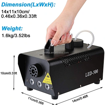 Party Stage Disinfection Car Fogging Home Atomizer Sprayer Room Smoke Portable Indoor Disinfect Fogger Electric Fog Machine