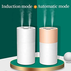 Advertising Auto Automatic 200 Ml Pump alcohol spray bottle Thermometer Hand-sanitizer Abs hand sanitizer dispenser with sensor