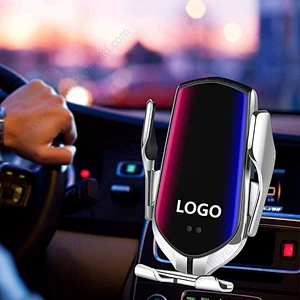 Iphone 12 R1 Automatic Clamping 10w Qi S7 Magnetic Plug Phone Mi 15w Volts Holder Smart Sensor Simple Fast Wireless Car Charger