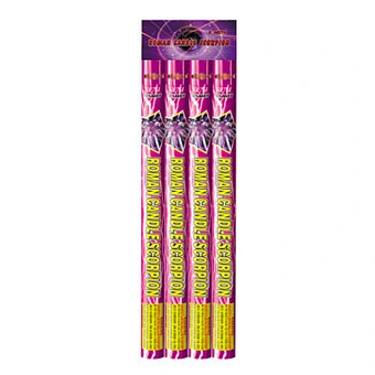 Six Shots Roman Candle Fireworks 1.4G consumer pyrotechnics