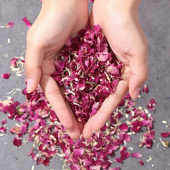 Amazon hot sale confetti for party wedding events dried flowers petals rose petals lavender confetti
