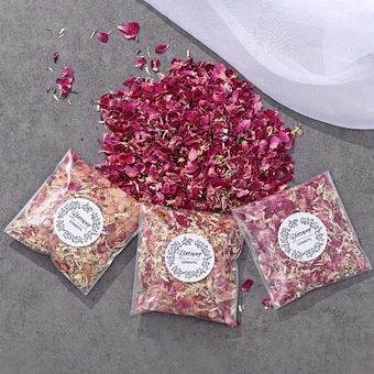 Amazon hot sale confetti for party wedding events dried flowers petals rose petals lavender confetti