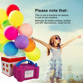 Hot sale Electric Balloon Pump Air Blower Party Balloons Decoration Portable Balloon Machine