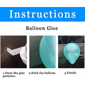 Wholesale balloon accessories 1.8cm *2m 100 dots balloon glue dots ballon glue dot tape decoration supplies
