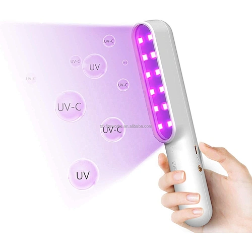 Sterilization Portable Led Uvc Light Bulb Lamp Germicidal Disinfection Wand Pocket Handheld Uv Sterilizer For Baby Bottle Toys