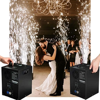 Hot selling cold Spark Machine fireworks Waterfall Sparkler Fountain Stage with Good quality