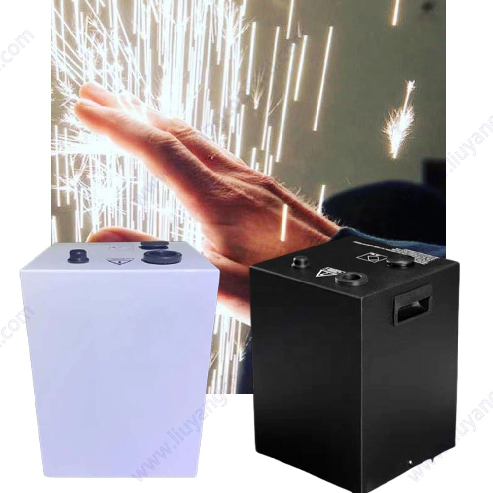 Hot selling cold Spark Machine fireworks Waterfall Sparkler Fountain Stage with Good quality