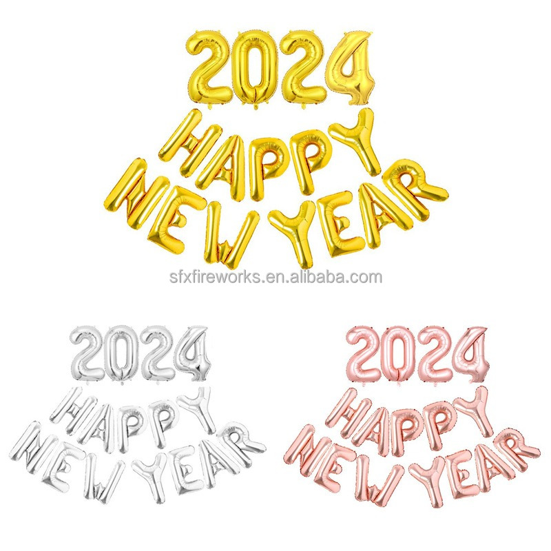 16inch Rose Gold Number Home Celebration Merry Christmas Party Decoration Supplies Globos Decor Foil Happy New Year 2021 Balloon