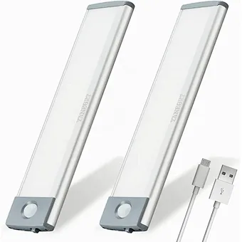 Cabinet Lighting Kitchen Strip Glass Display Rechargeable Sensored Usb Magnetic Wall Motion Sensor Under Led Closet Light