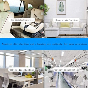 Rechargeable Handheld Fog Machine Stage Smoke Blue Light Nano Steam Gun Hair Spray Atomization Disinfection