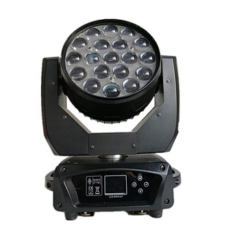 19*15 Rgbw 4 In 1 Event Stage Moving Head Wash Beam Light 300W Dmx 19 Pcs 15W Zoom Led Wash Lights