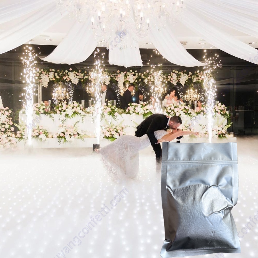 2022 High Purity Consumable Titanium powder for Indoor outdoor Stage Fountain Sparkler Fireworks Cold Spark Machine Ti powder