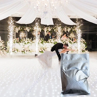 2022 High Purity Consumable Titanium powder for Indoor outdoor Stage Fountain Sparkler Fireworks Cold Spark Machine Ti powder