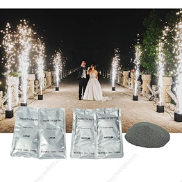 Wedding Mariage Bride Decoration First Dance Event 200g Cold Spark Machine Powder Composite Ti Indoor Outdoor Cold Spark Powder