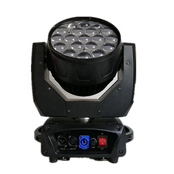 19*15 Rgbw 4 In 1 Event Stage Moving Head Wash Beam Light 300W Dmx 19 Pcs 15W Zoom Led Wash Lights