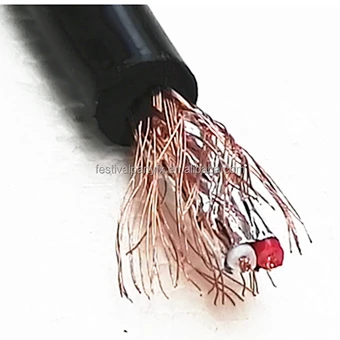 Cannon Line Balanced Audio Dual Microphone Mixer Extension 512 Male 3 Signal Wire Cord Xlr 5 Pin Female Dmx Lighting Cable
