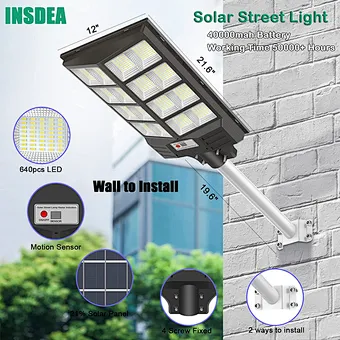 50W 100W 150W Ip65 Outdoor All In One Solar Street Lamp Price Integrated Led Solar Street Light Solar Design