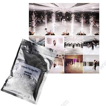 200g Outdoor Indoor Cold Spark Sparkler Metal Titanium TI Powder for wedding Firework machine stage cold sparklers