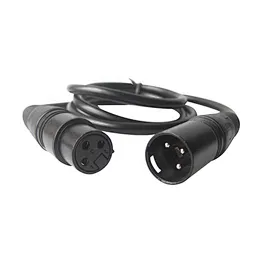 Cannon Line Balanced Audio Dual Microphone Mixer Extension 512 Male 3 Signal Wire Cord Xlr 5 Pin Female Dmx Lighting Cable