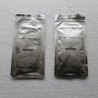 Wedding Mariage Bride Decoration First Dance Event 200g Cold Spark Machine Powder Composite Ti Indoor Outdoor Cold Spark Powder