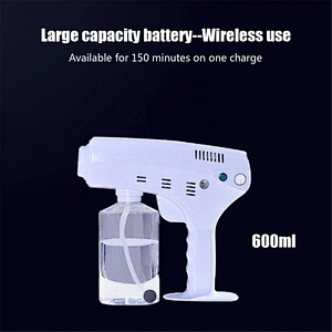 Household Portable Wireless Sprayer Machine Steam Alcohol Dispenser Touchless Distillation Equipment Disinfection Nano Spray Gun