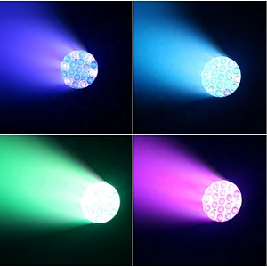 19*15 Rgbw 4 In 1 Event Stage Moving Head Wash Beam Light 300W Dmx 19 Pcs 15W Zoom Led Wash Lights