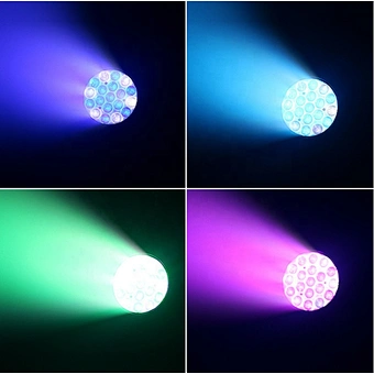 19*15 Rgbw 4 In 1 Event Stage Moving Head Wash Beam Light 300W Dmx 19 Pcs 15W Zoom Led Wash Lights