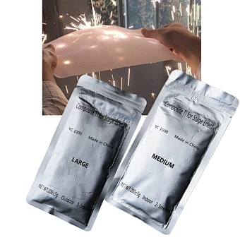 200g Titanium Powder For Cold Spark Machine Special Effect Cold Spark Machine Powder Dusty