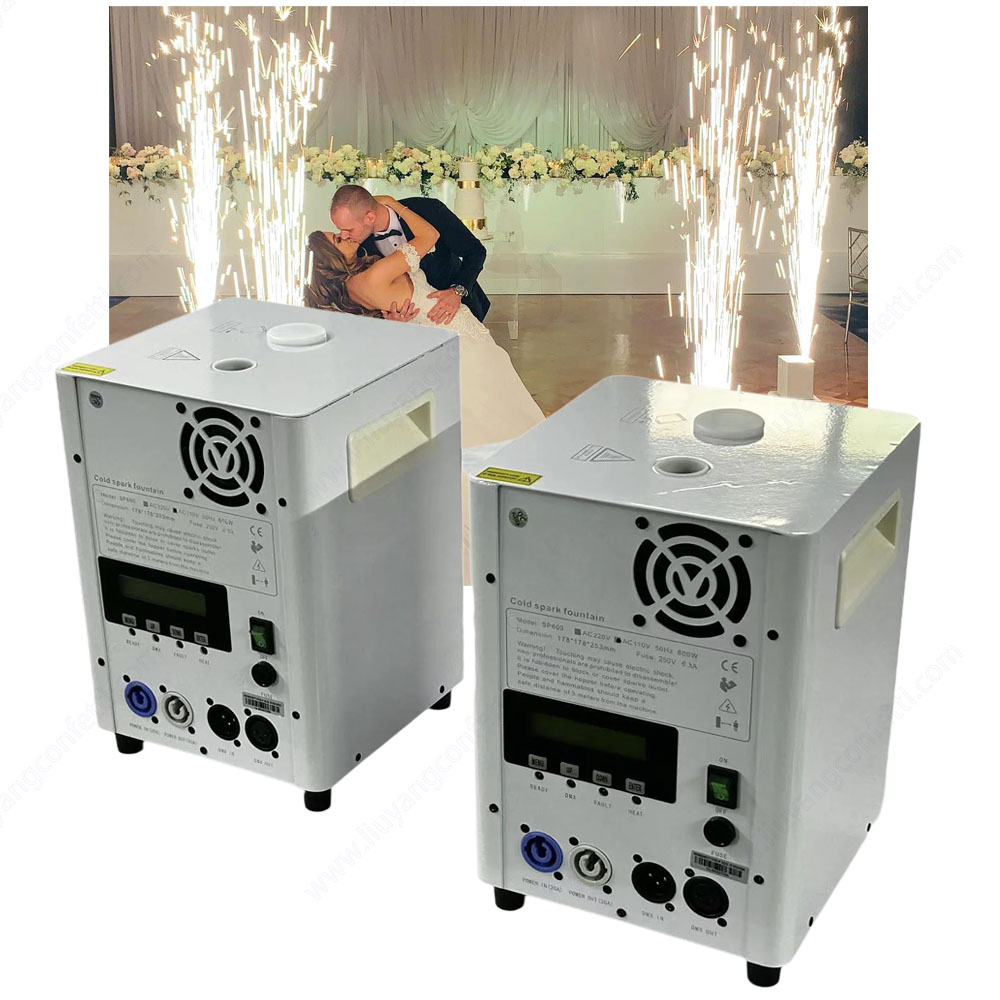 Wedding Wireless Cold Spark Machine Stage Equipment Effect Spark Fountain Machine DJ Party Disco Mini Fireworks Machine