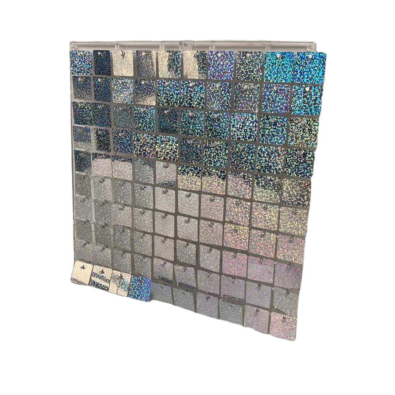 Shimmering Shiny Sparkle Sequin Wall Shimmer Wall