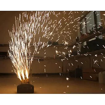 Moving head Pyro Fountain Wheels Fireworks Stage Firing System Pyrotechnics cold fireworks machine For Weeding and Celebration