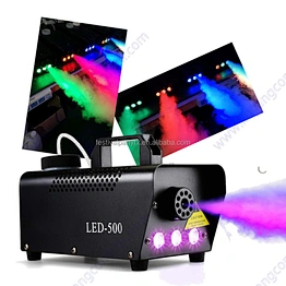 Professional Mini 500W LED Fog Machine R/G/B Stage Party Bar Wedding Smoking Machine