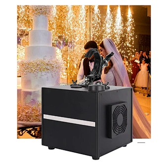 400W Cold sparkler machine waterfall fireworks fall cold spark fountain machine for stage wedding special effect