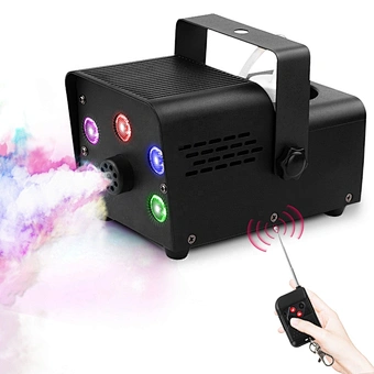 Stage Equipment 500W LED Color Fog Machine For Wedding Disco Dj Party Somg machine Light with Remote Control Smoke Machine