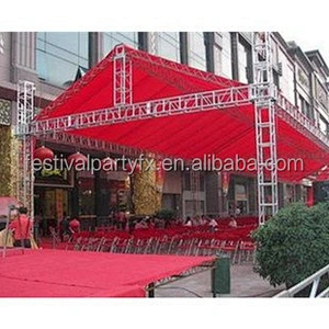 Trussing System Light Concert Aluminium Display Sale Used Dj Outdoor Design Stage Cheap 290mm Aluminum Square Lighting Truss
