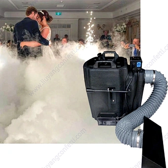 3500W mini Dry Ice Fog Machine Low Lying Fog Smoke Machine for club wedding