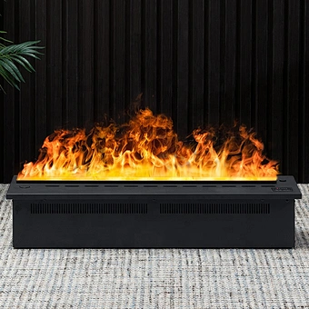 High quality multi color water vapor 3D steam indoor humidifier electric fireplace stoves insert with led light