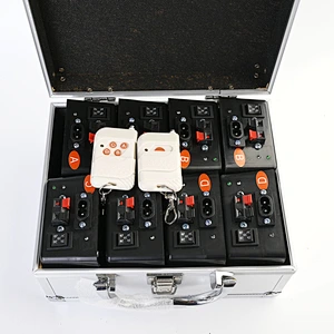 SFX 8 cues special effect stage fountain cold flame fireworks firing system for wedding