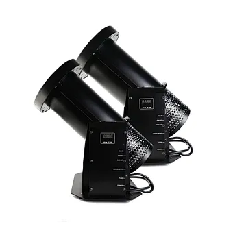 Stage Special Effects DMX 512 LED Confetti Blower Cannon Color Paper Launcher Machine Confetti Spray Machine