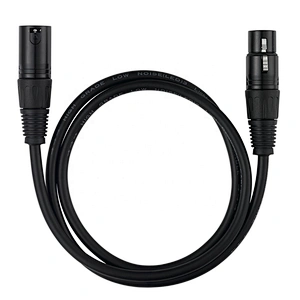 3Pin XLR Microphone Cable Male To Female Mic Black Audio Cable HIFI XLR Cable OEM Custom Low Noise Interference Flexible